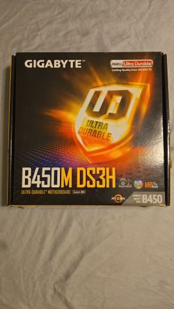 Gigabyte B450M DS3H AM4 Motherboard – Ready for Gaming/Upgrades