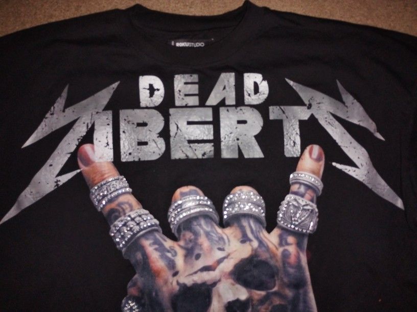 Black Silver Dead Zibertz Tee