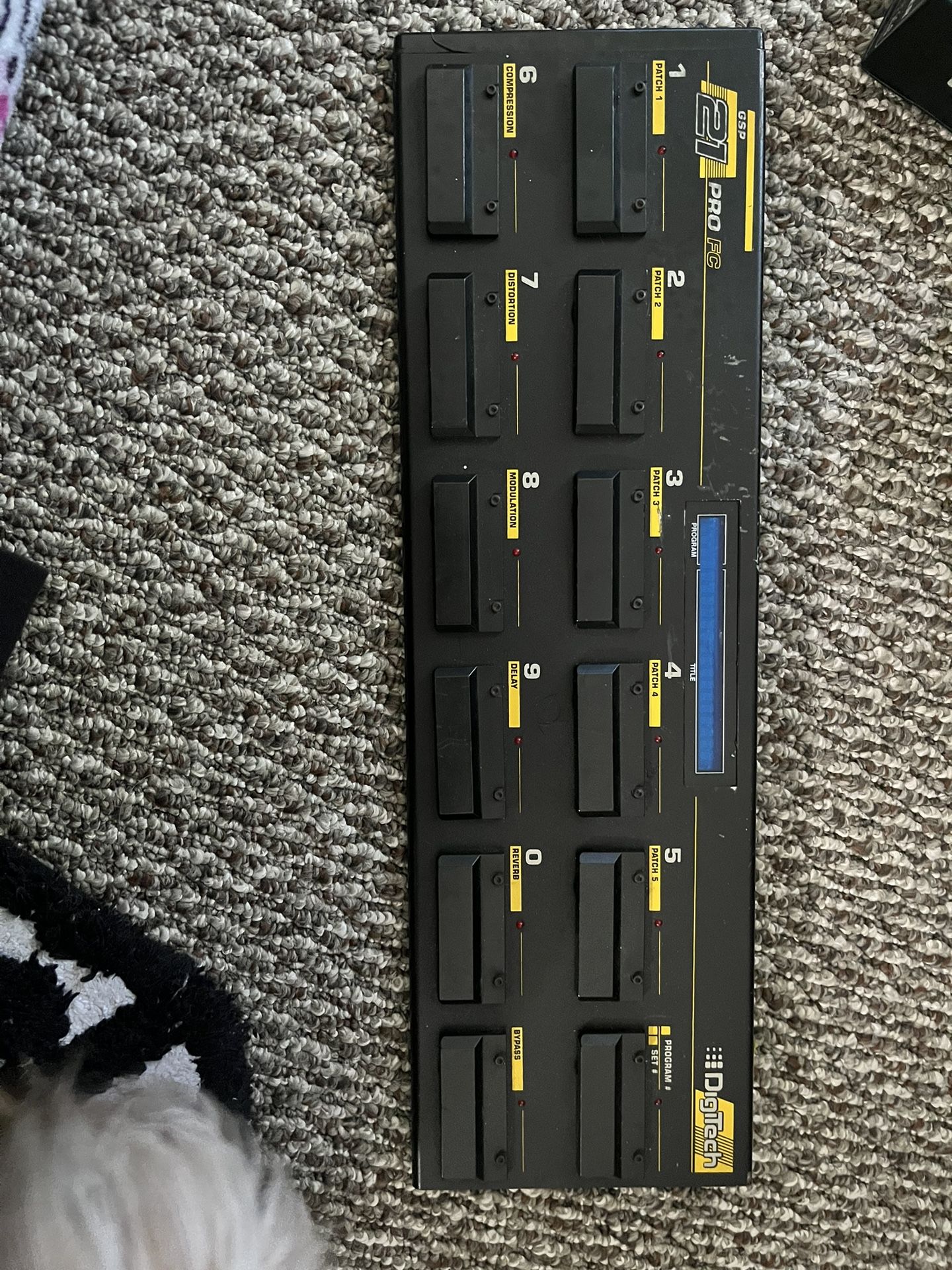 Guitar Effects Foot Controller 