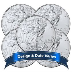 Silver eagle dollar1 Troy Oz