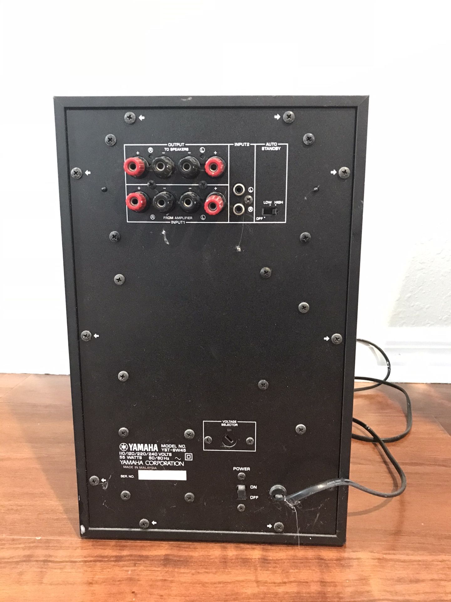Yamaha subwoofer