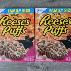 Travis Scott Collectable Cereal Box 