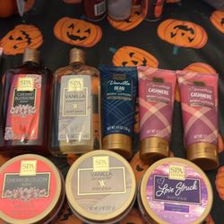 Body Scrub And Wash And Lotion