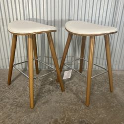 Saddle 26”  Counter Stools – Set of 2 ✨