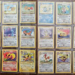 Original 1999–2000 Pokémon Card Collection – 118 Cards (Base / Jungle / Fossil / Promos/Holographics)
