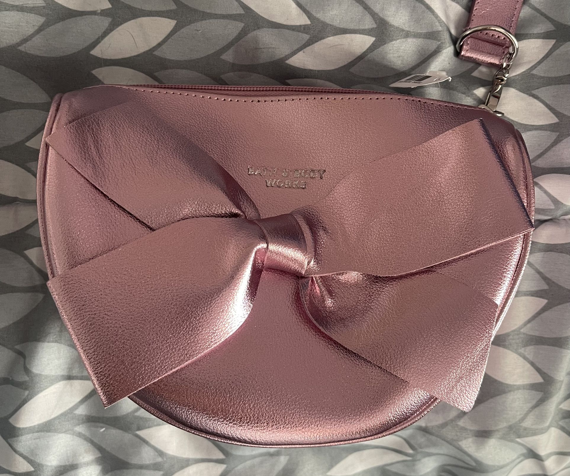 Bath & Body Works Pink Glittery Clutch