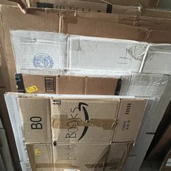 Moving Boxes With Packing Materials 