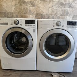 LG washer and dryer  laundry