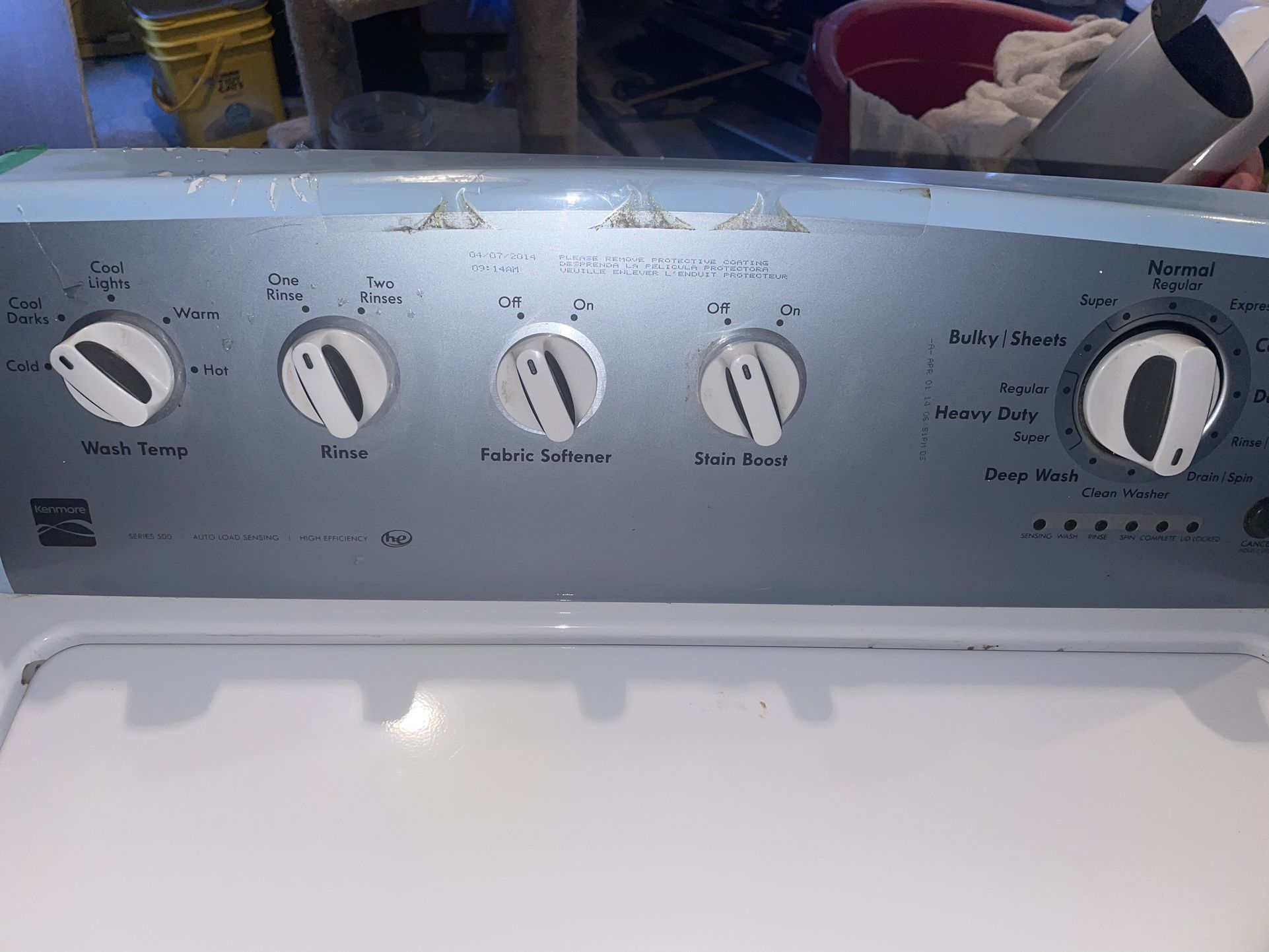 Kenmore Series 500 Washer