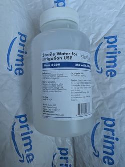 Sterile Water, 250ml. NEW