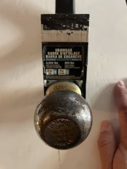 Tow hitch ball