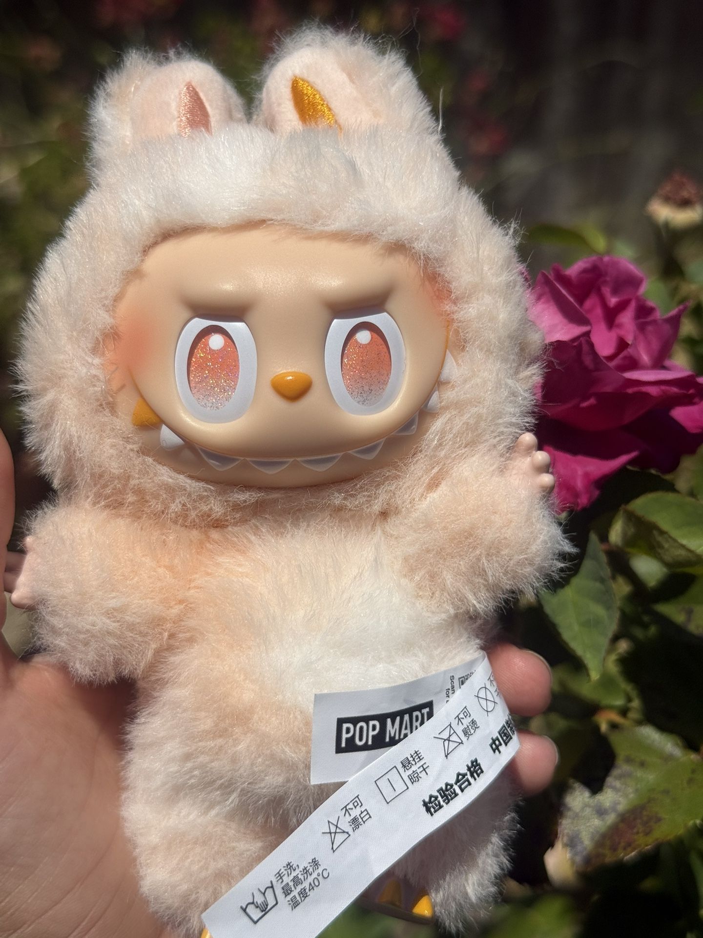 Big Into Energy Happiness Labubu $55