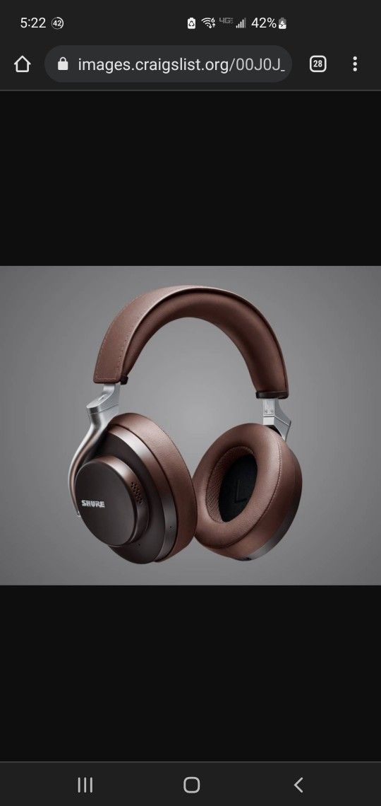 SHURE Aonic 50 Wireless Headphones