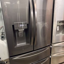 LG 4 Door French Door Smart Refrigerator 