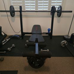 Marcy Weight Bench & Weights