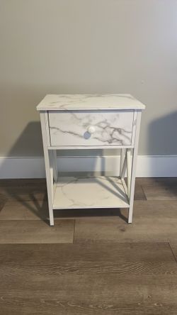 Beautiful marble nightstand