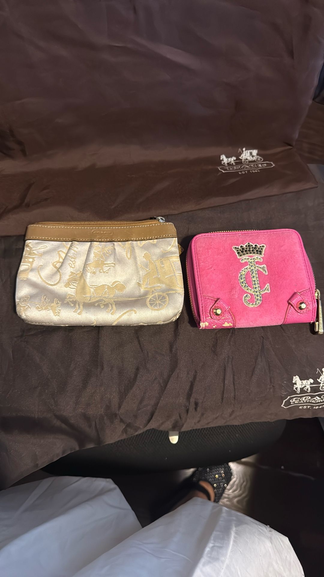 Wristlet And Wallet. Coach