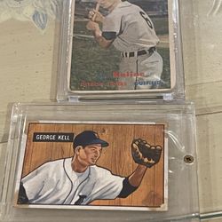 50s Vintage Baseball Cards  