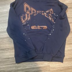 Blue Sp5der Hoodie 