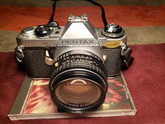 Pentax ME Super 35mm Film Camera with 50mm lens

