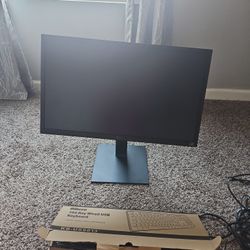 Computer Monitor with Keyboard