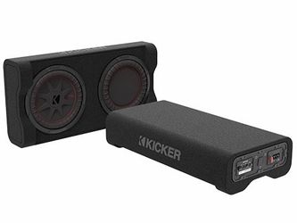 Kicker 10in Dual Subwoofer with bulit in Amplifier