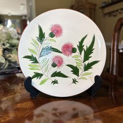 Vintage Dinner Plate Thistle (Pink Thistle) by STANGL