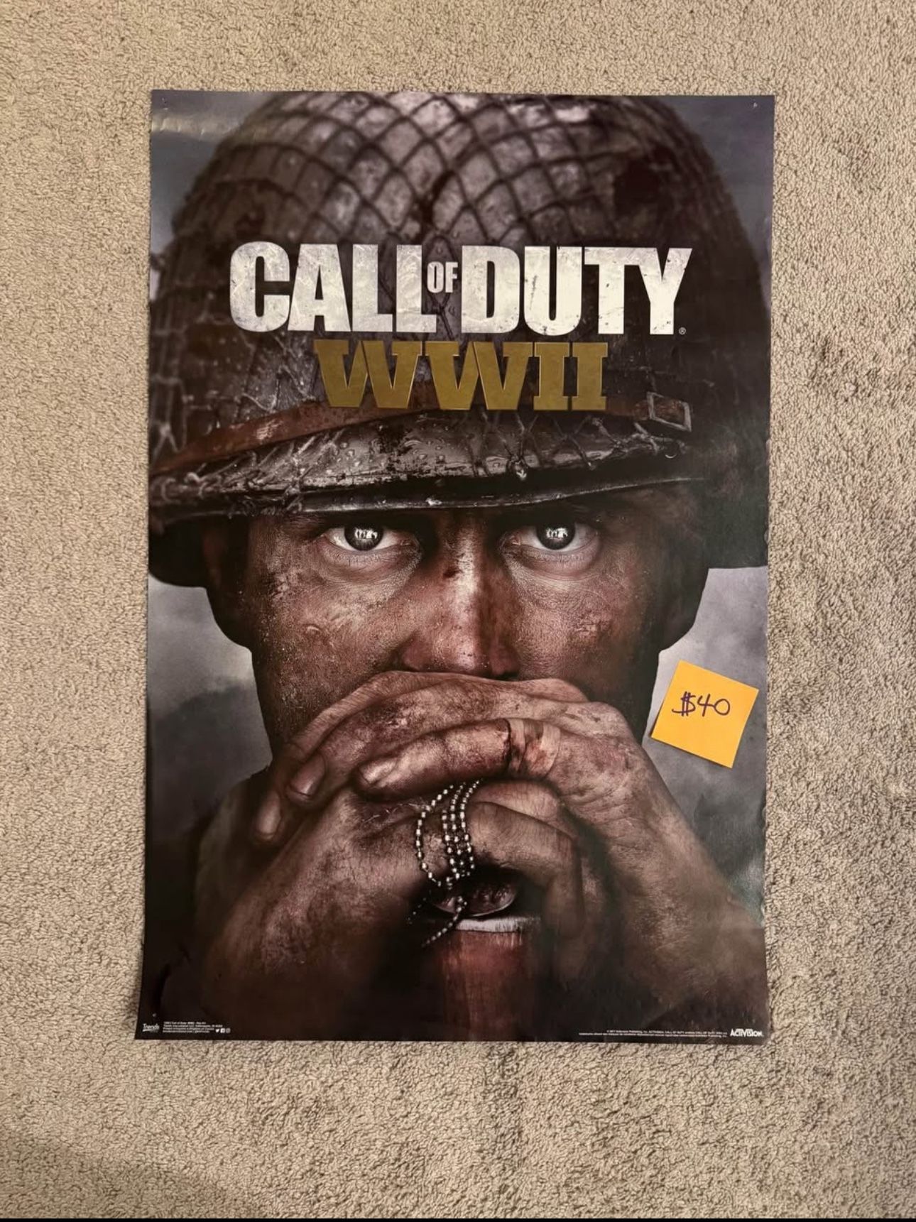 Large Video Game Poster