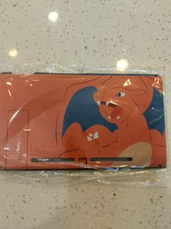 Brand new Pokemon Charizard replacement back shell for Nintendo switch