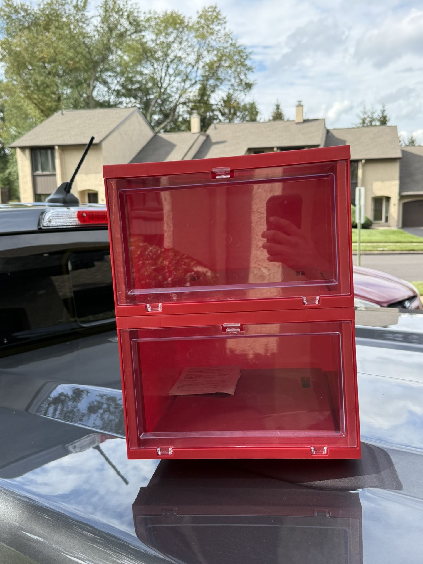 Large Drop Front Sneaker Box