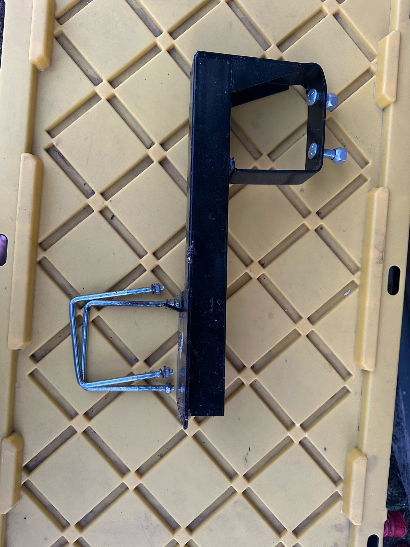 Camper Rear Bumper Spare Tire Mount