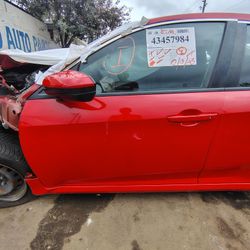 2016-2021 Honda Civic 2.0L Front Door Driver Left Side 