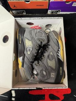 Jordan Retro 5 Muslin Off White 