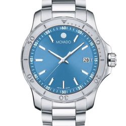 MOVADO sky blue men’s  Active Sport Watch, 40mm