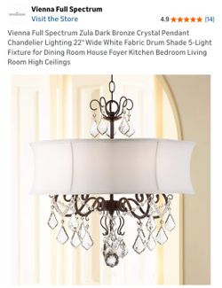 4 - Crystal Chandeliers / Ceiling Lamps