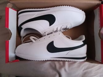 Black & white Nike Cortez