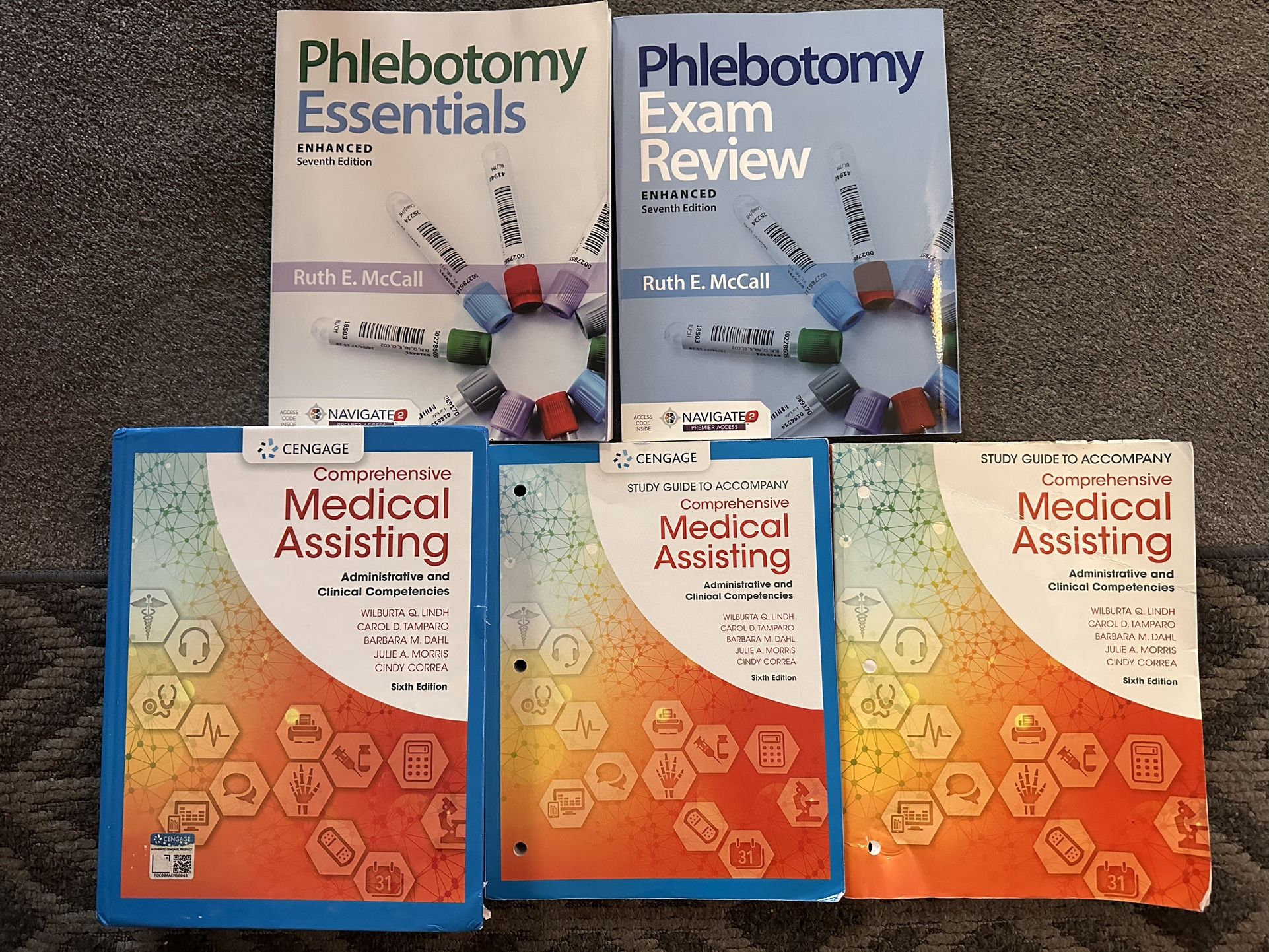 Medical Assistant & Phlebotomy Books