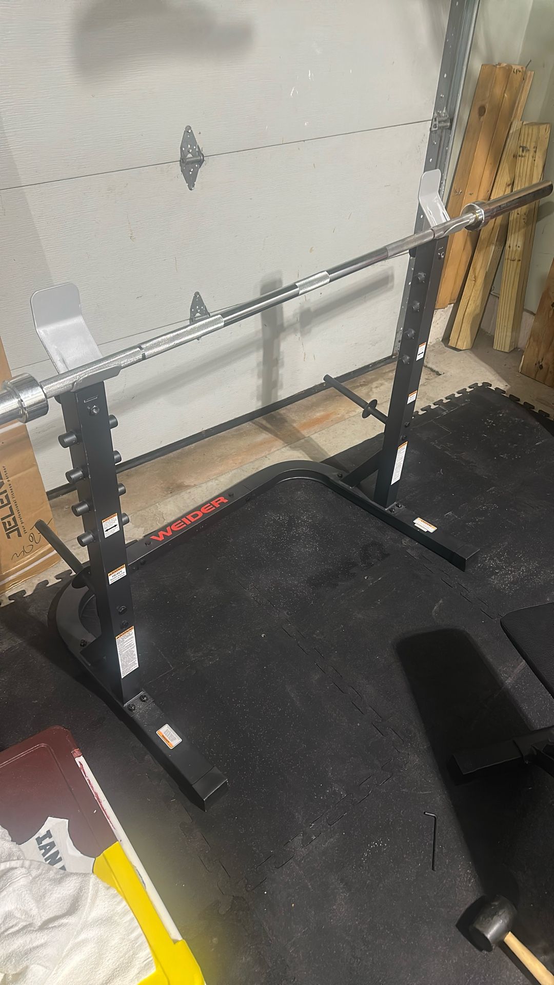 Weight Lifting Rack