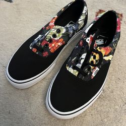 Floral Vans Lo Tops