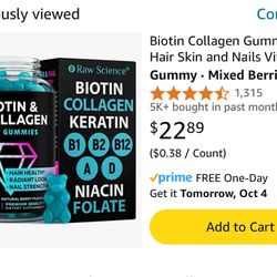 Biotin Hair Gummies
