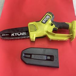 RYOBI ONE+ HP 18V Brushless 8 in. Battery Compact Pruning Mini Chainsaw 