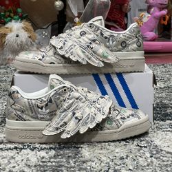 Jeremy Scott x Adidas Forum Wings 1.0 Low                    Size 9.5 In Men 