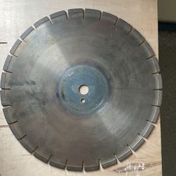 16” Diamond Blade 1” Harbor Hole