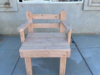 Homemade handmade chair