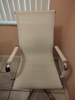 White Desk Chair