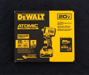 DeWalt Atomic 20V 1/2" Compact Impact Wrench Kit