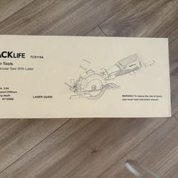 TACKLIFE TCS115A Mini Circular Saw with Laser Guide
