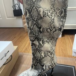 Snakeskin Boots 