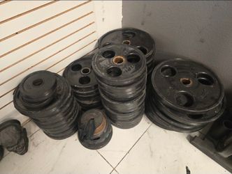 Olympic weight plates urethane gym equipment exercise fitness workout