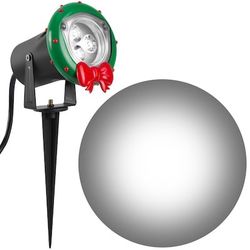 Gemmy Lightshow Projection Solid White LED Spotlight 